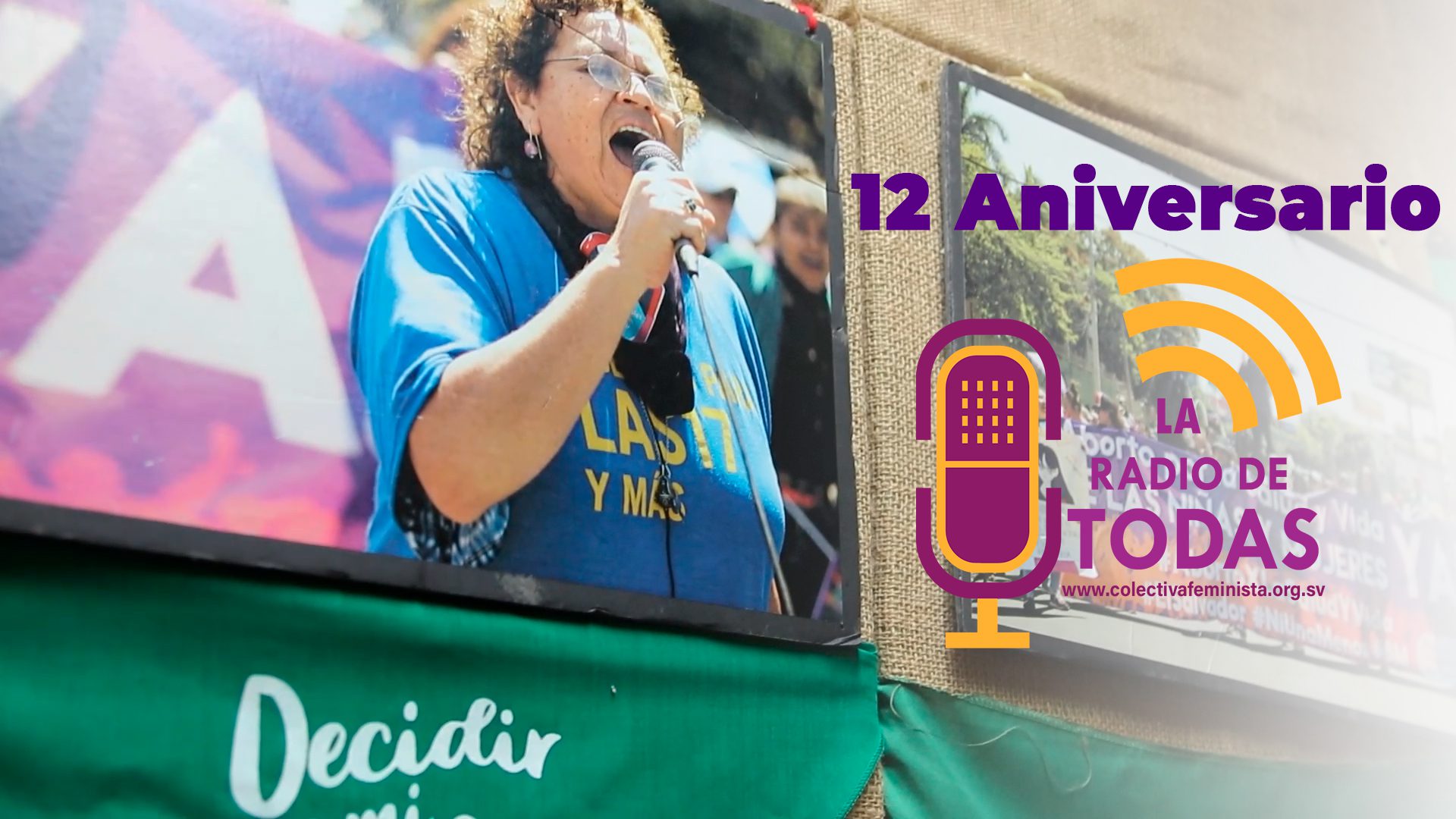 12 aniversario Radio de Todas - Casa de las Mujeres en Suchitoto - El Salvador