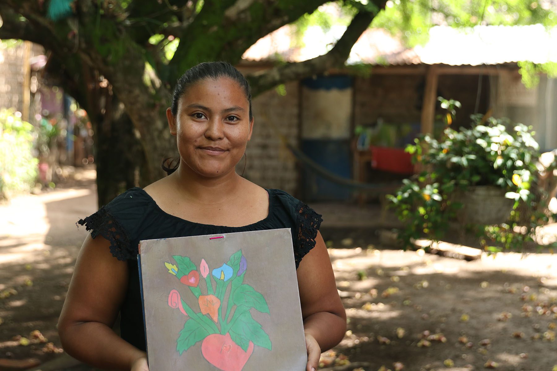 Emprendedora de Suchitoto, Carolina Antonia Cañas Hernández