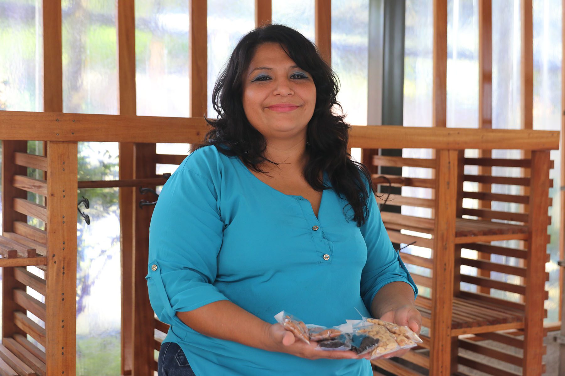 Emprendedora de Suchitoto, Juliethe Areli Argueta Álvarez