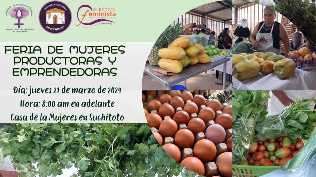 Feria de mujeres productoras y emprendedoras, Suchitoto