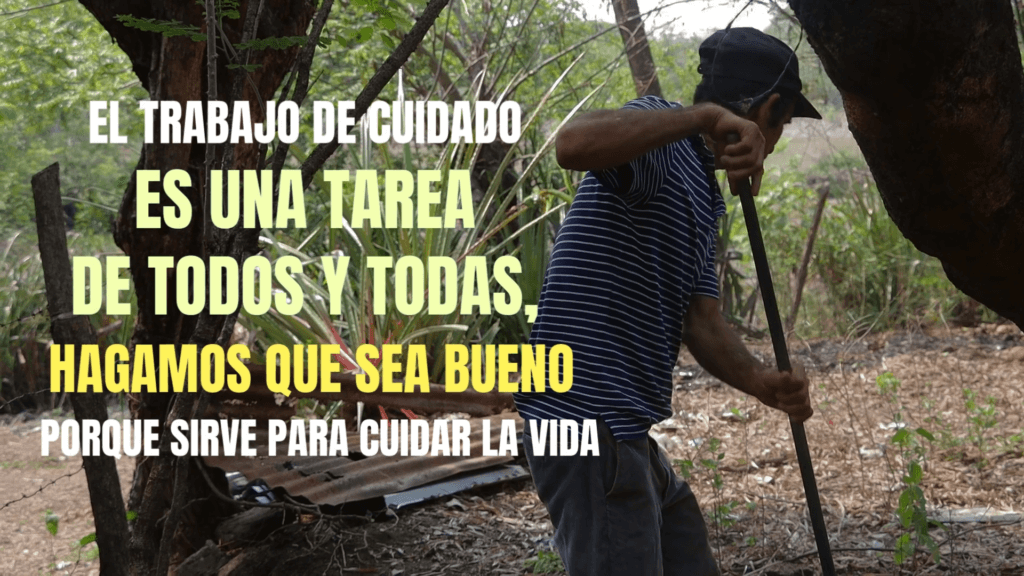 El trabajo de cuidados es tarea de todos y todas