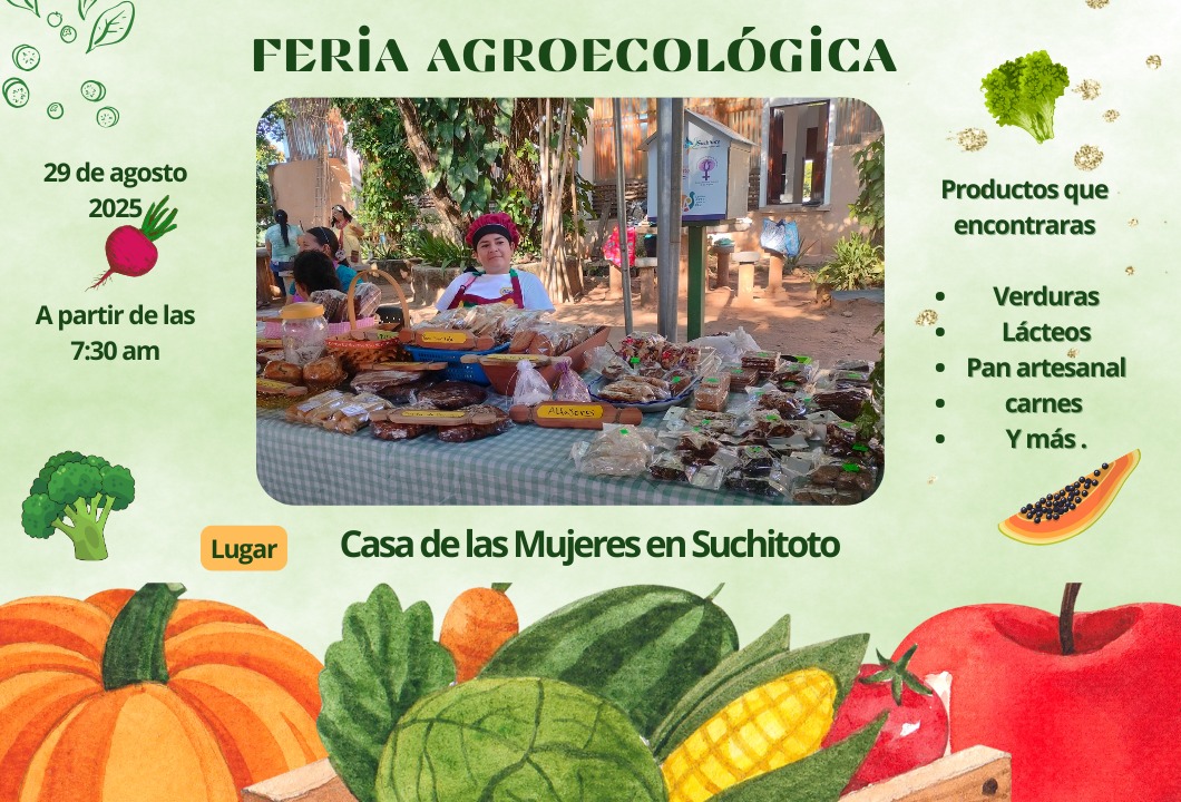 Feria en la Casa de las Mujeres en Suchitoto