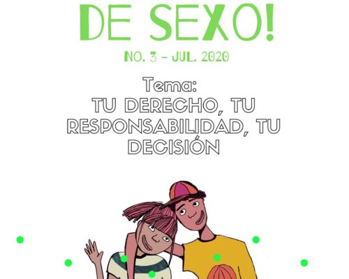 Revista para adolescentes ¡Hablemos de Sexo! Suchitoto